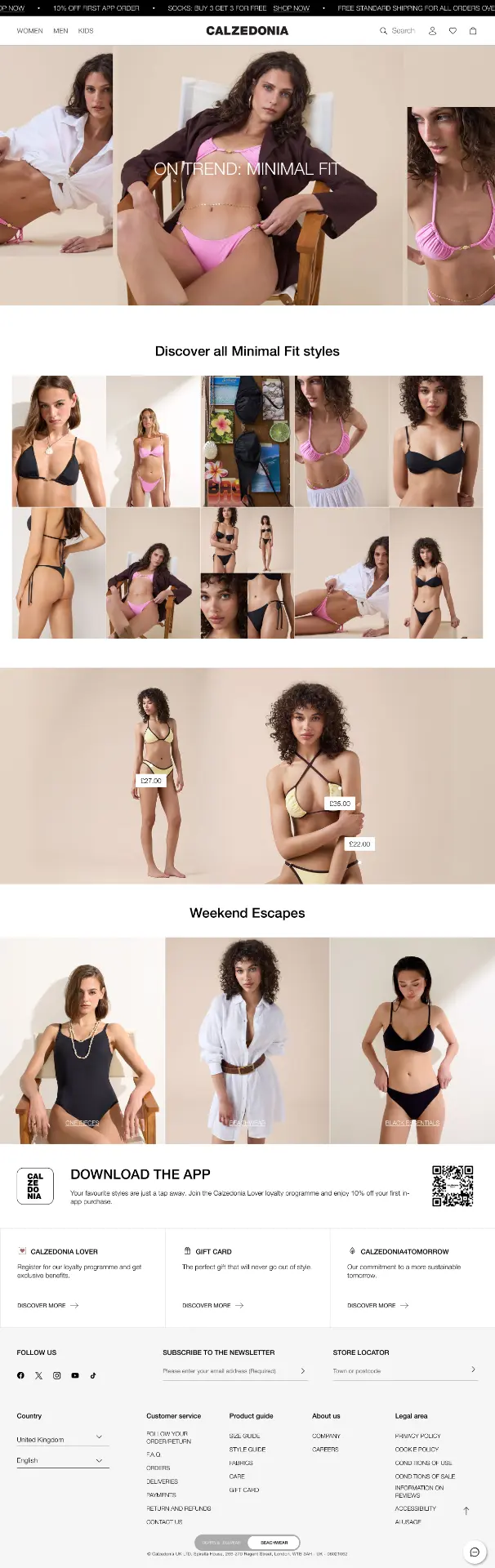CALZEDONIA project image 4